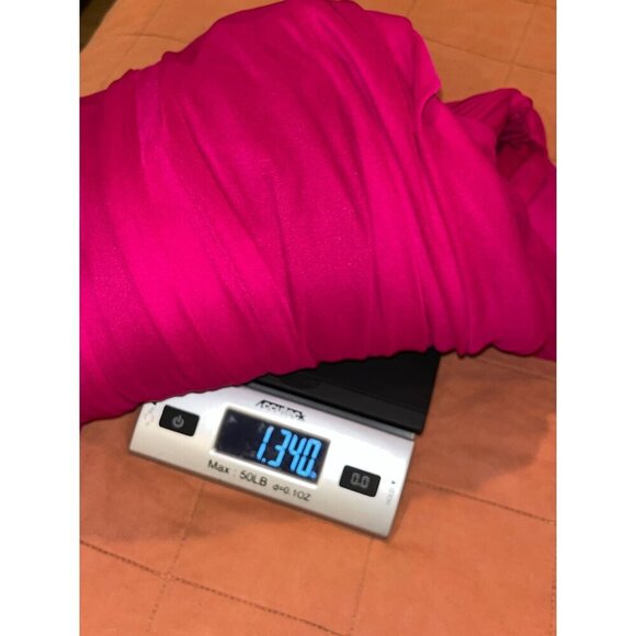 Alex Evenings Fuchsia  Gown evening Maxi Dress women size 8 - Picture 8 of 8